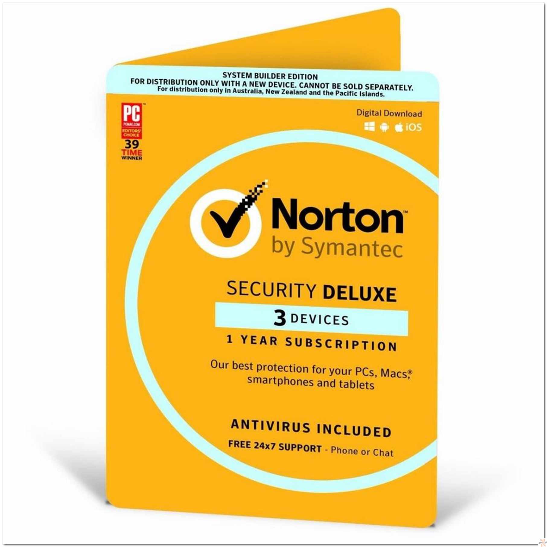 Norton Security Deluxe 3 Devices 1 Year Zenith Computers